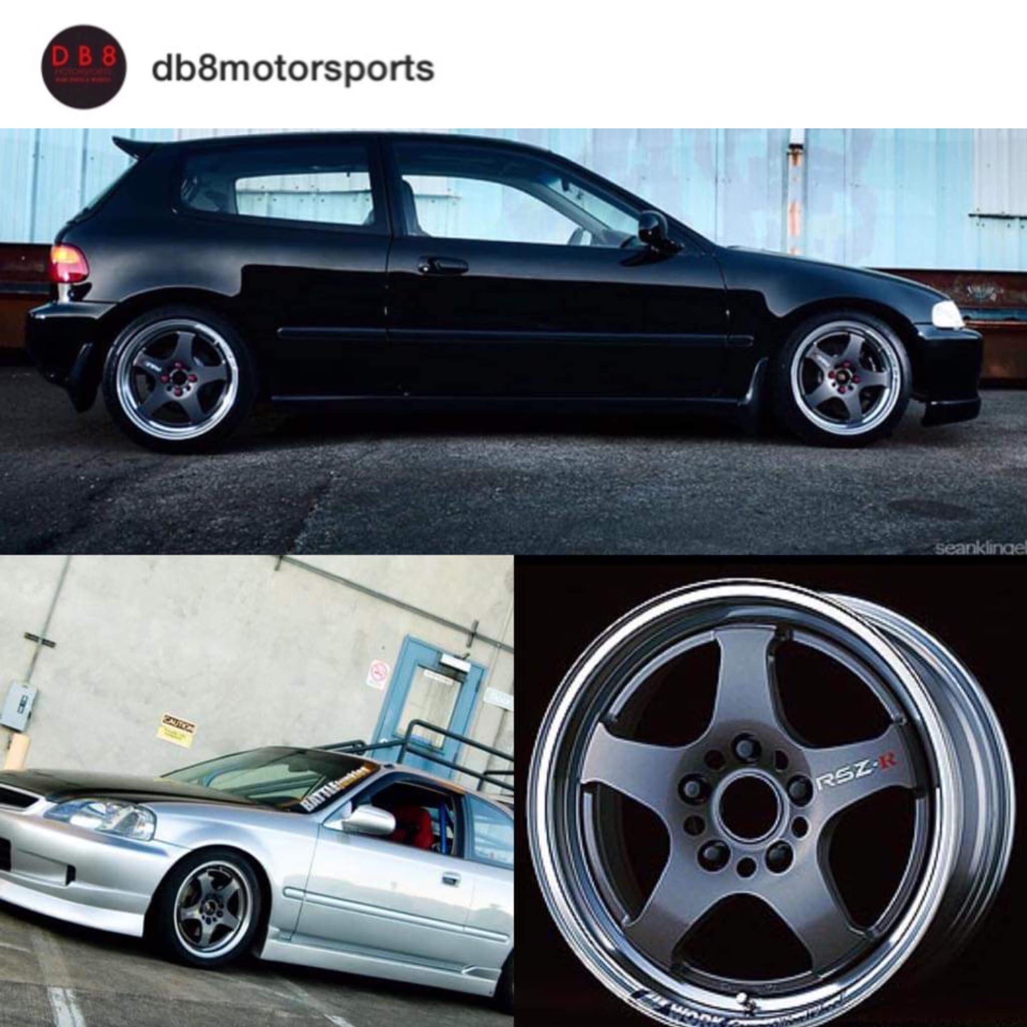 DB8 - 🇯🇵 Work RSZ-R Forged (4x100) 🇯🇵 📣 Details: Real deal