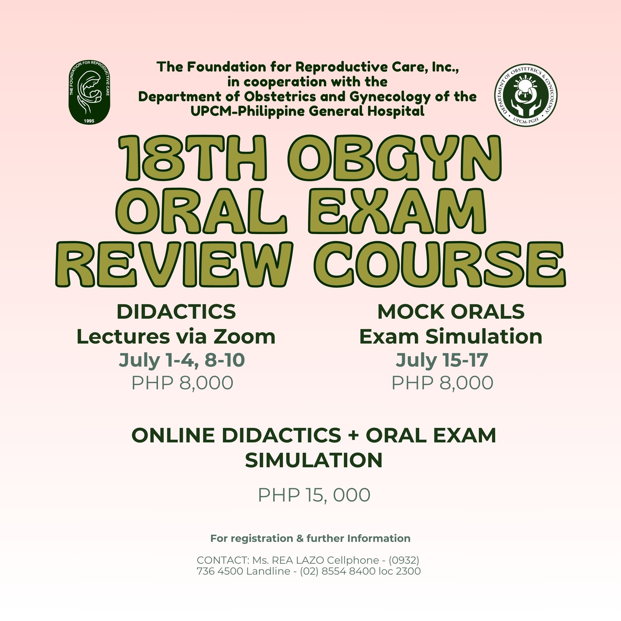 OBGYN Oral Exam Review Course