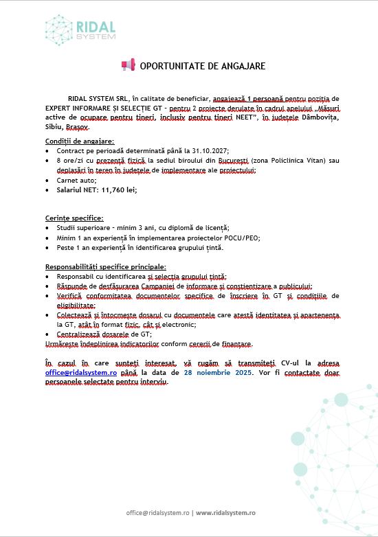 Ridal System