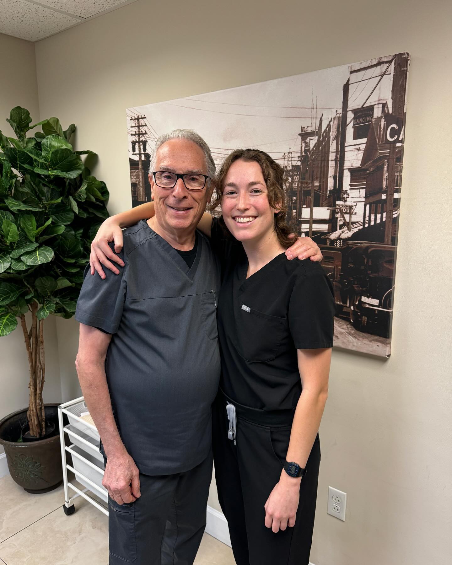 Standing next to me is our student extern Stephanie Shongut who just ...