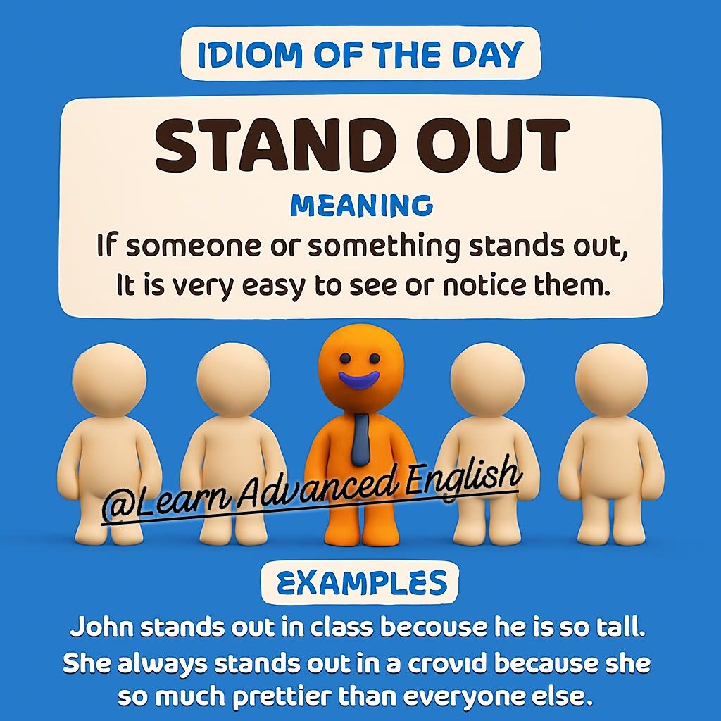Idiom of the day. Follow up... - Learn Advanced English | Facebook