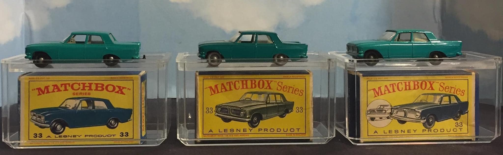 1964 Ford Zephyr Mark III with non-original wheels