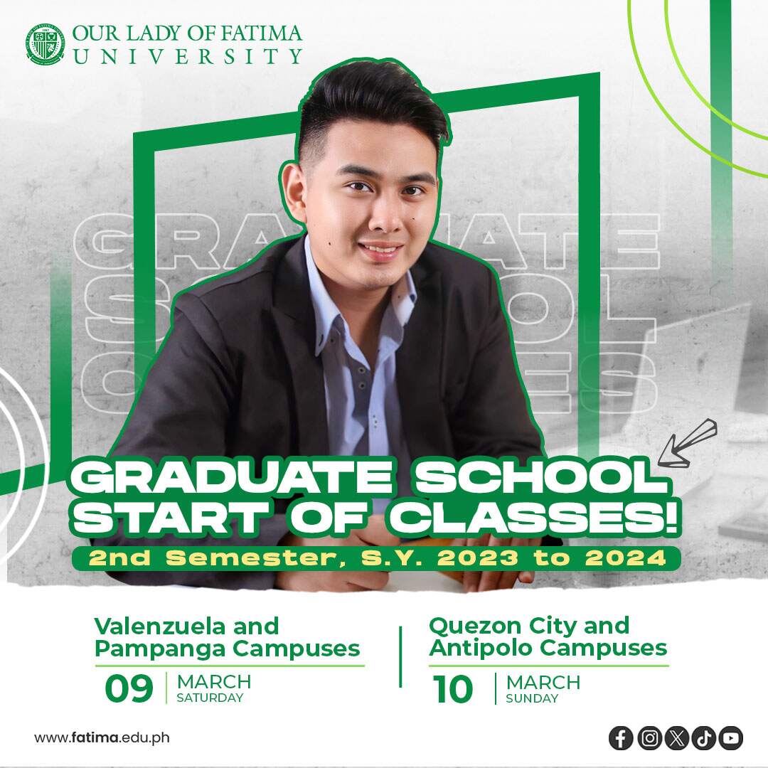 Announcement for... - Our Lady of Fatima University (OLFU) | Facebook
