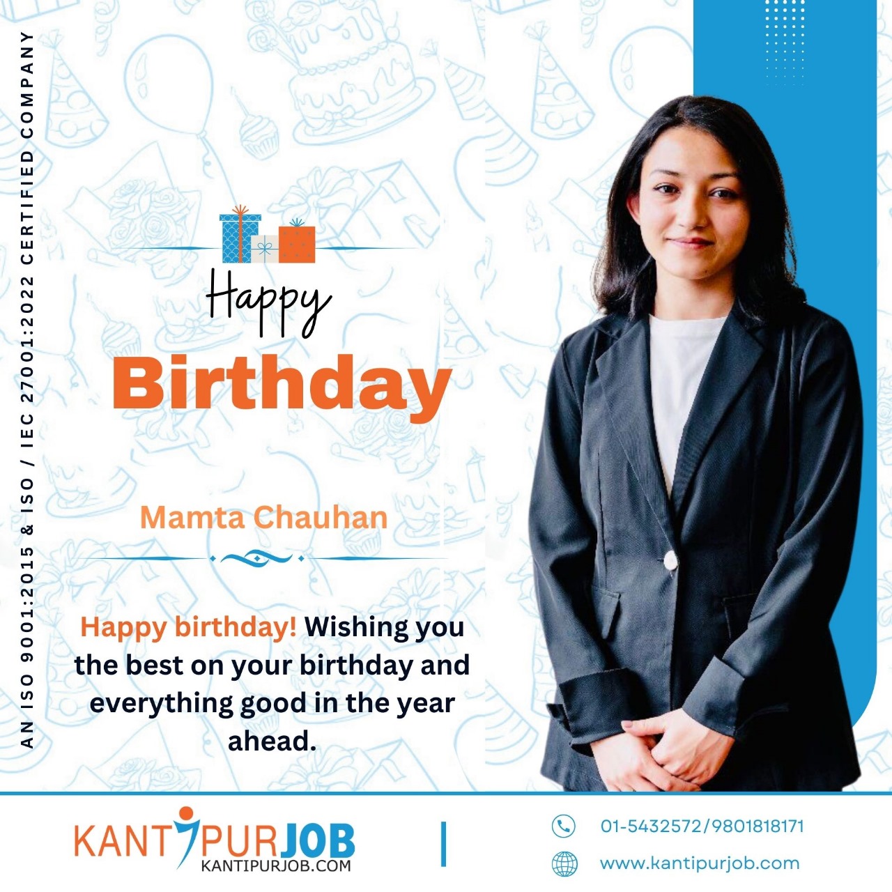 kantipurjob.com - 🎂 🥳 Happy Birthday to our dedicated...