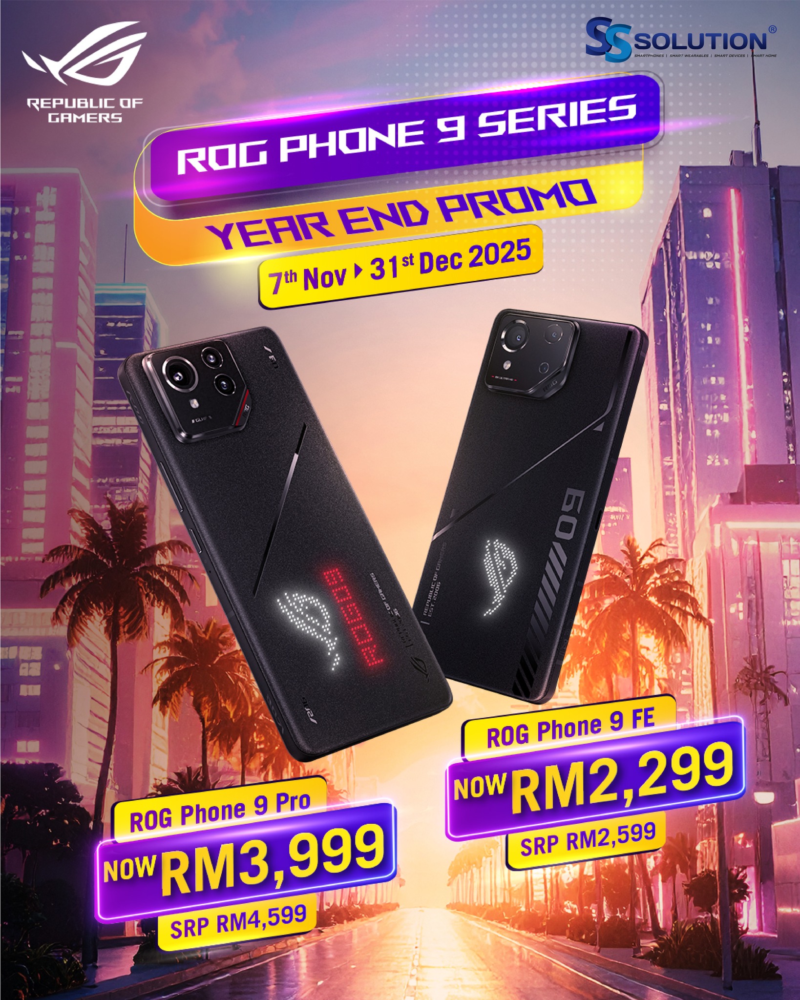 Grab the ROG Phone 9... - SS Solution KK Times Square, Sabah | Facebook