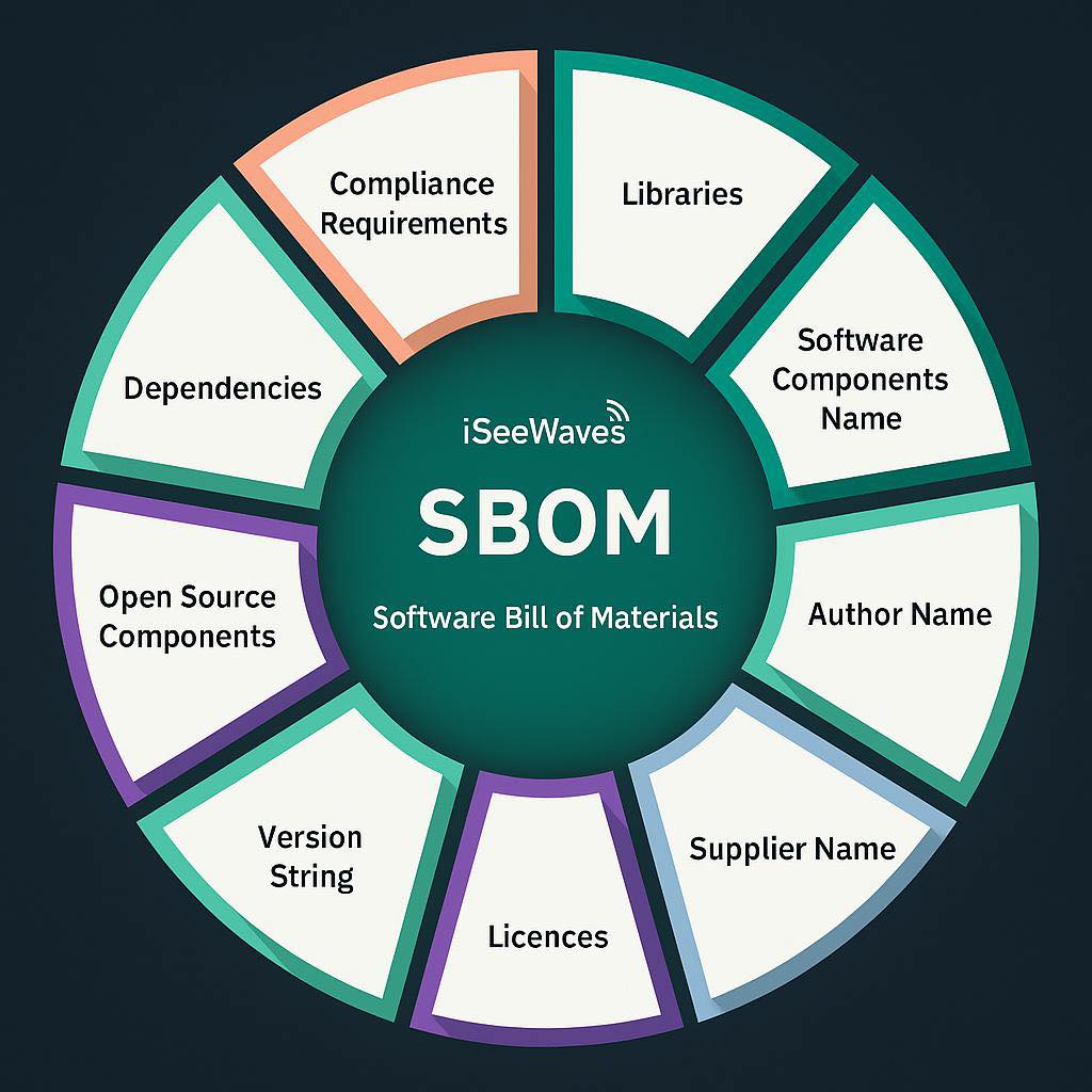 ISeeWaves - What is SBOM SBOM = Software Bill of Materials. Just like a ...