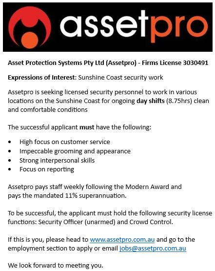 Assetpro - Asset Protection Systems | Sumner QLD