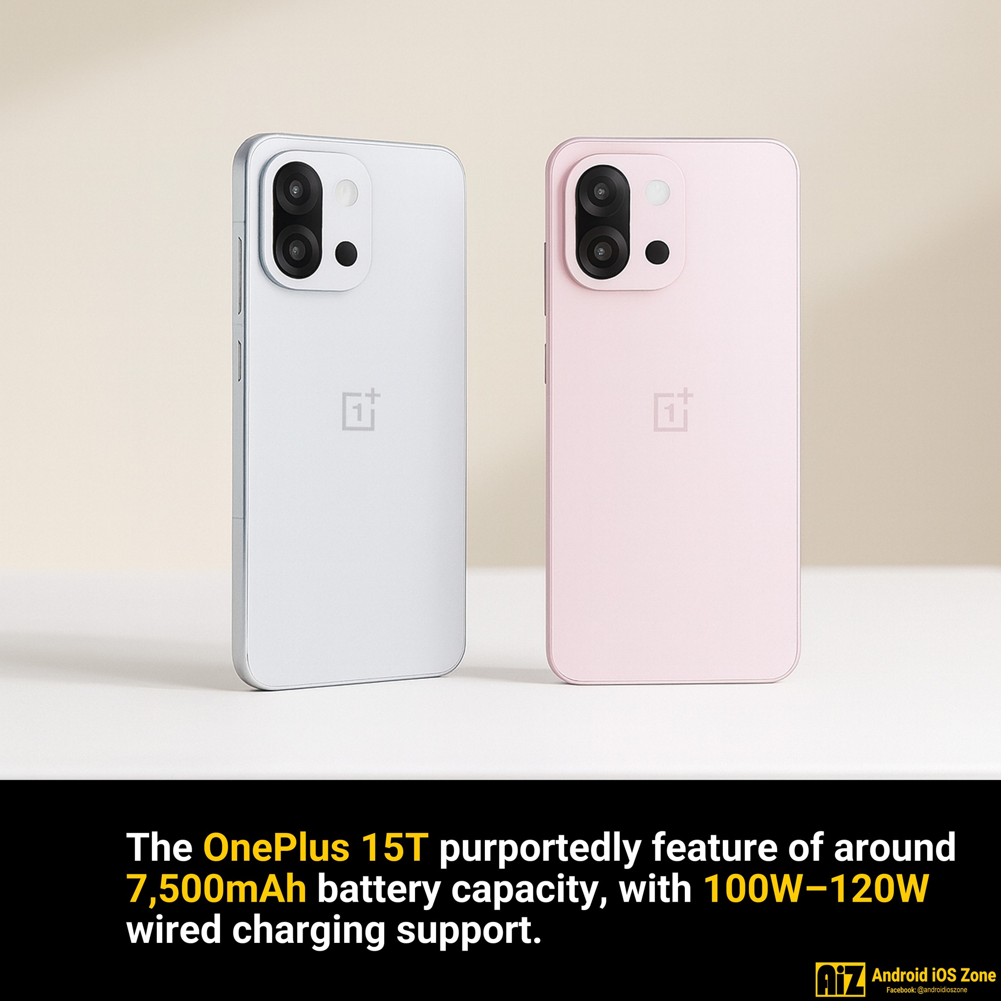 OnePlus Confirms Huge 7,500mAh Battery for the Compact OnePlus 15T