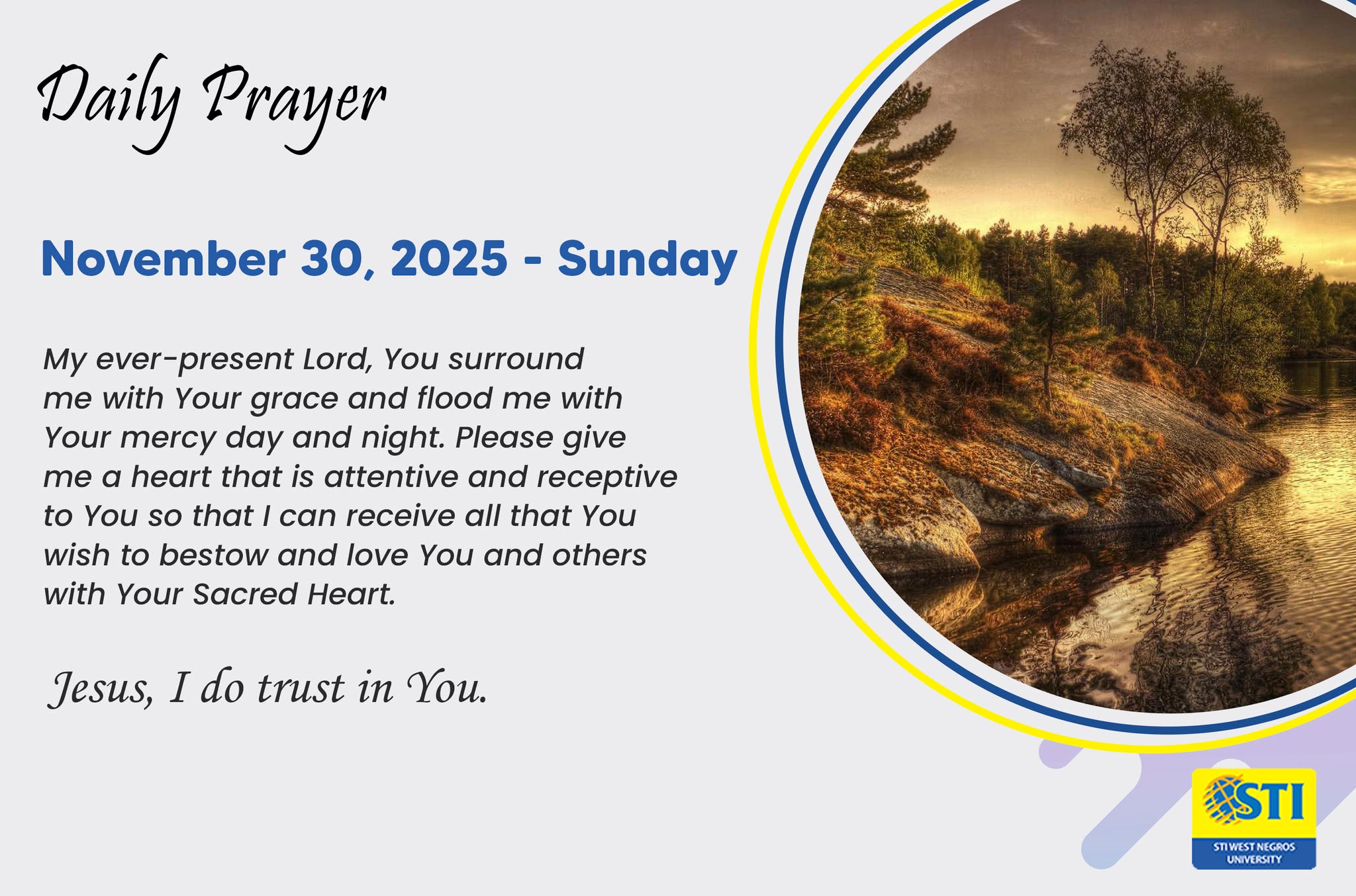 STI - Reflect today on Jesus’ exhortation to be awake, vigilant ...