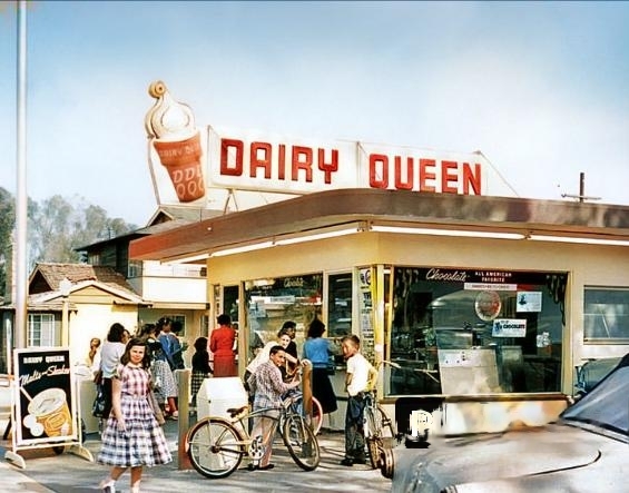 Dairy Queen. 11334 Moorpark. Studio City. 1957.