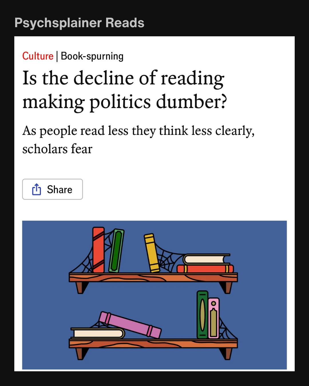 Psychsplainer - “Reading is in trouble. Multiple studies in multiple ...