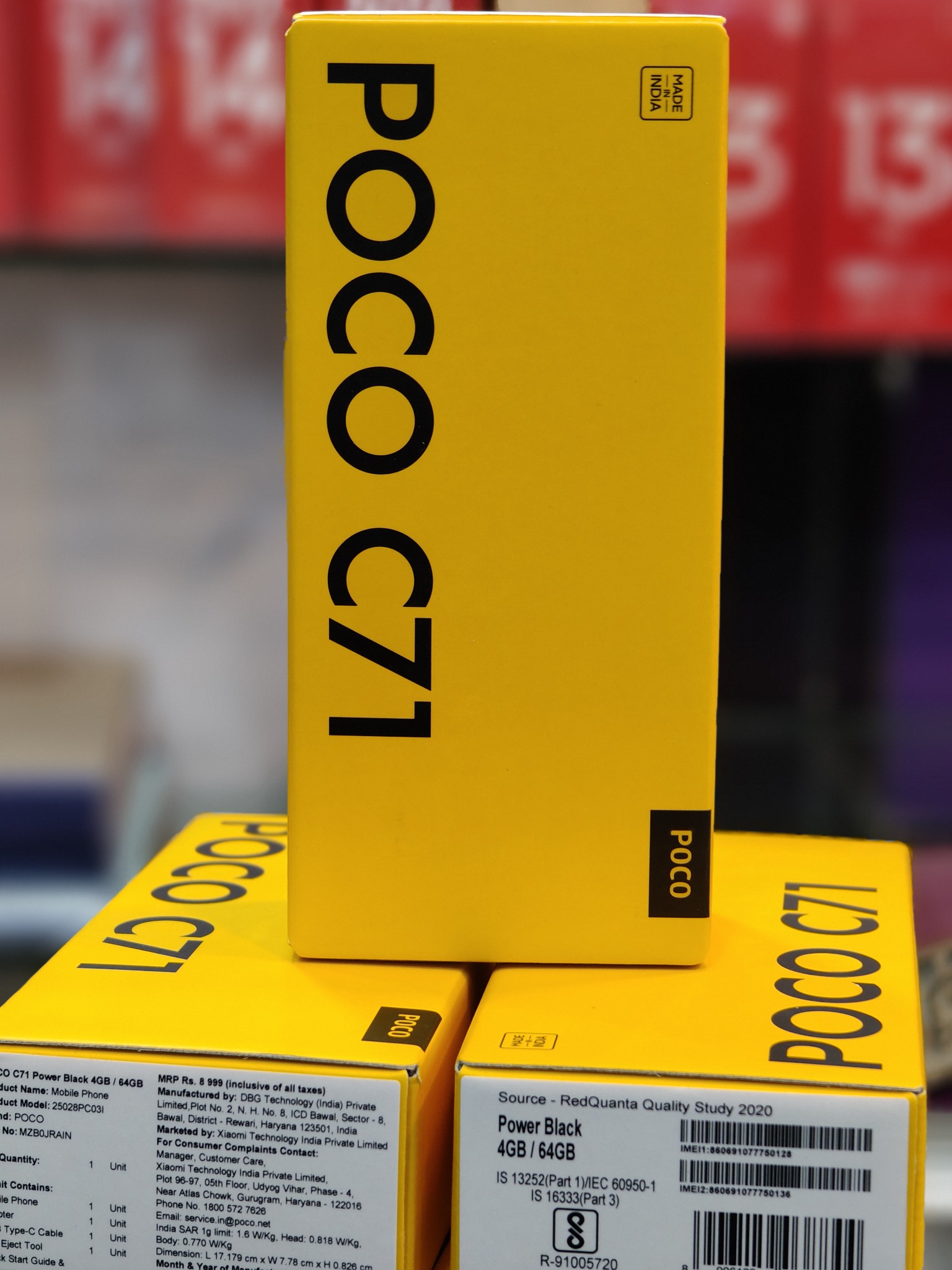 POCO C71 (4/64) – Best wholesale bulk deal now available. Contact