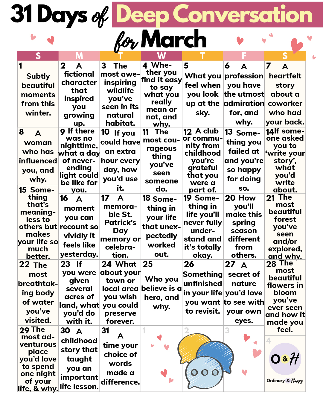 Ordinary - This is a great activity for encouraging connection and ...