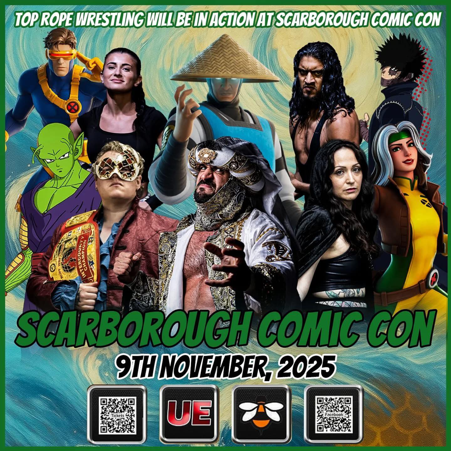 Teesside - 🎭💥 Get Ready, Scarborough! 💥🎭 Top Rope Wrestling is bringing ...