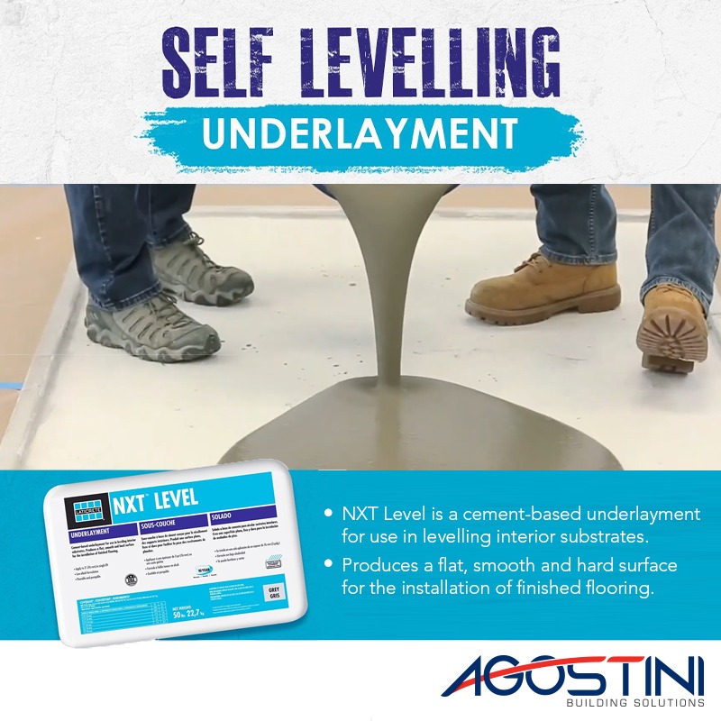 NXT Level is a cement-based... - Agostini Building Solutions