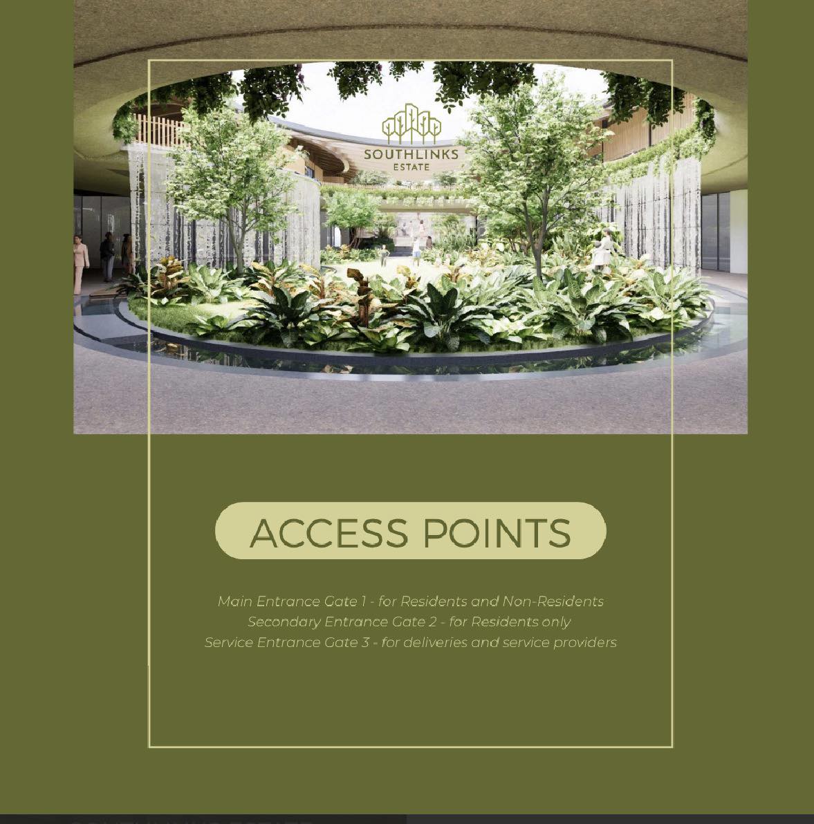 Thumbnail for Luxury Green Access Points For Residents