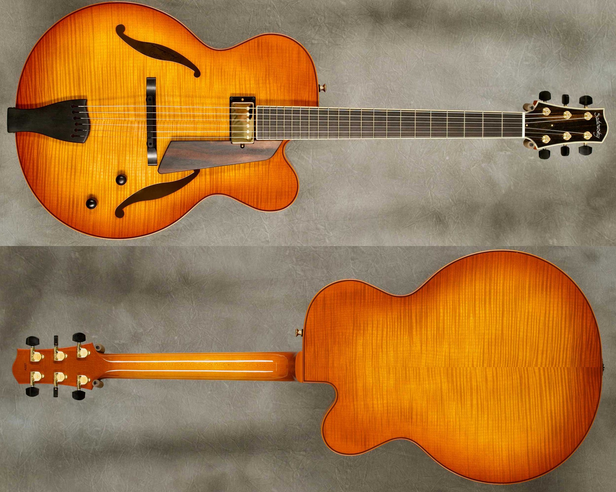 Have you seen our new Frank Vignola archtop? It's a two pickup