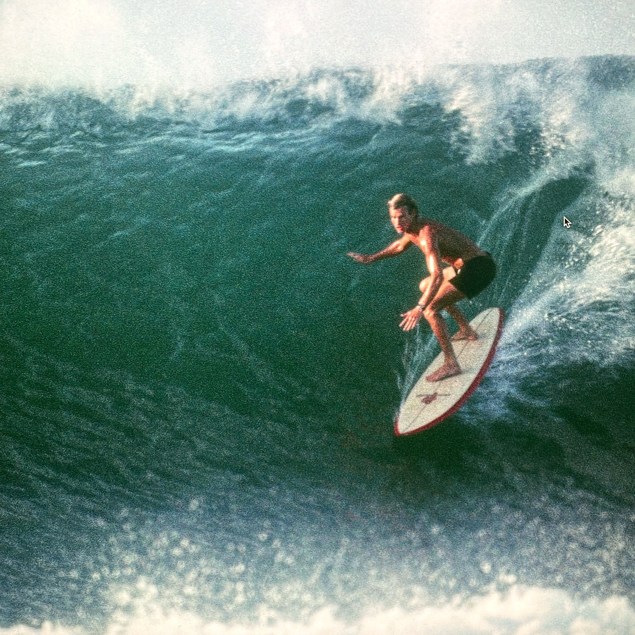 Jock Sutherland at Sunset Point in 1968