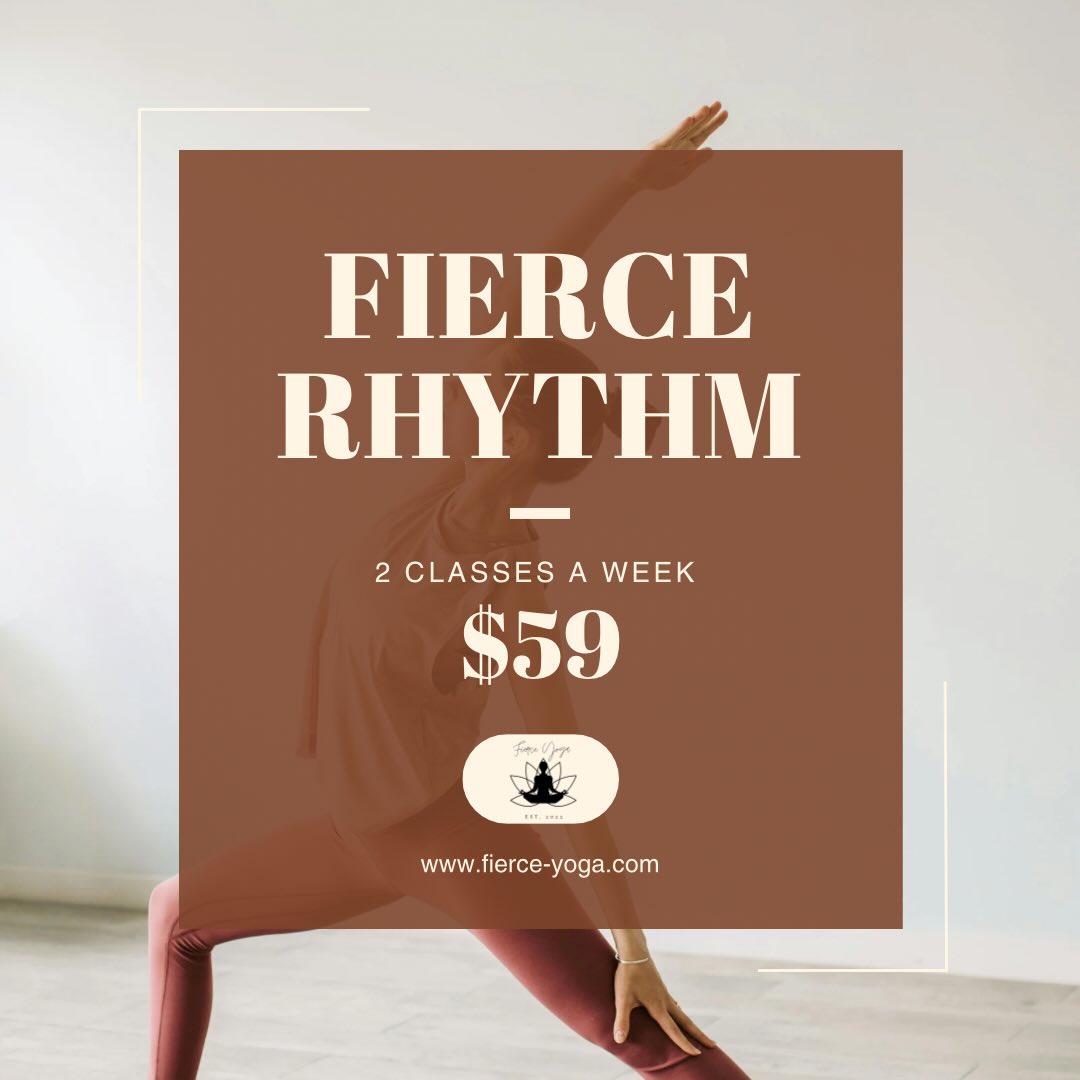 Fierce - 🩷 Introducing Fierce Rhythm 🩷 Our newest membership option is ...