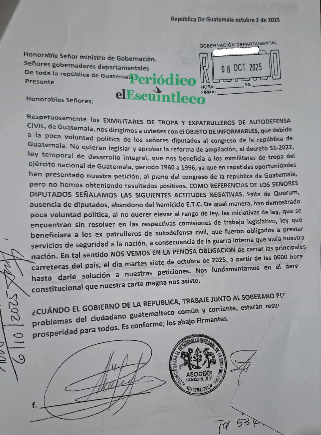 ANUNCIAN BLOQUEOS PARA MAÑANA... - Periódico el Escuintleco | Facebook