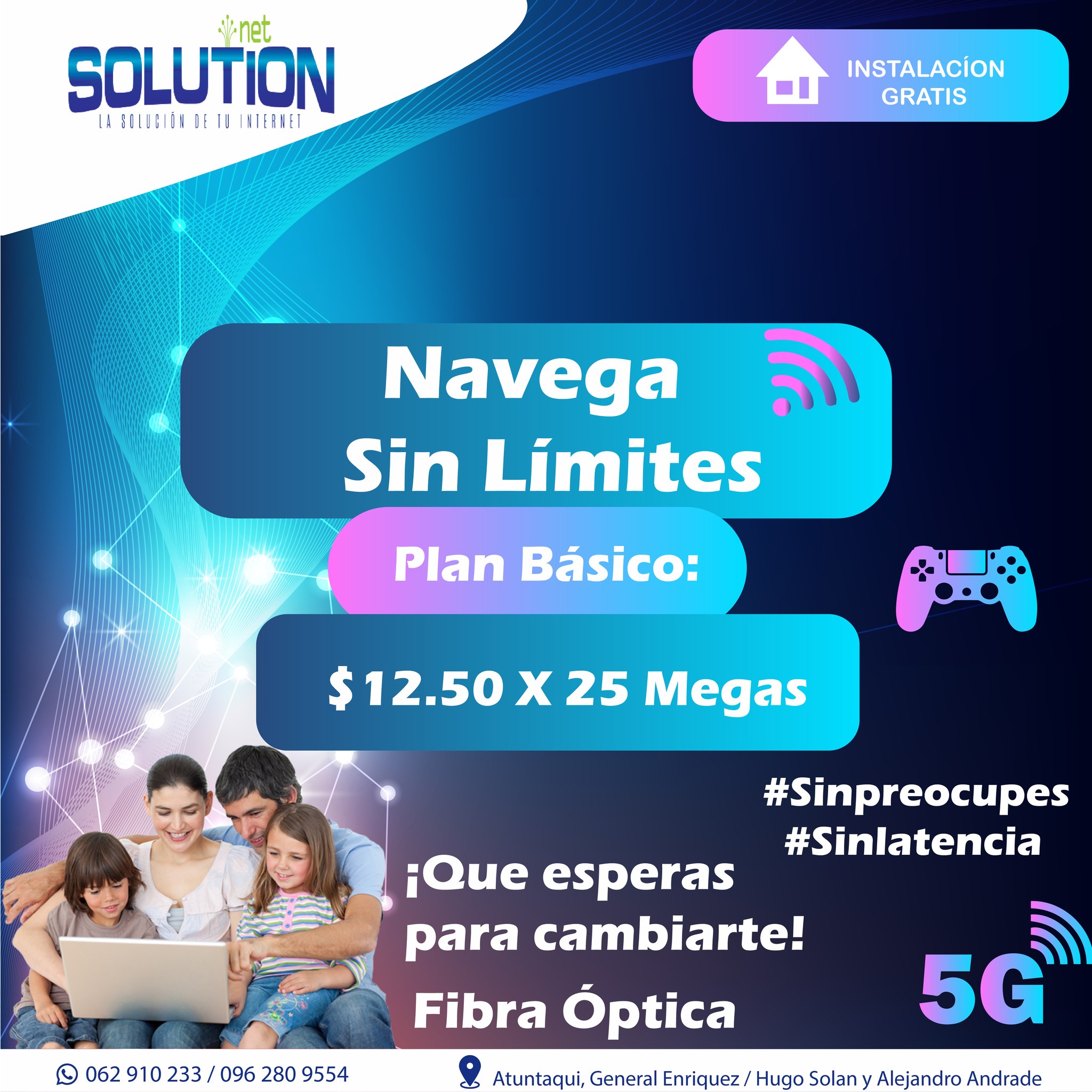 Solution Net - 🌐💫 Conéctate a la velocidad del futuro con... | Facebook