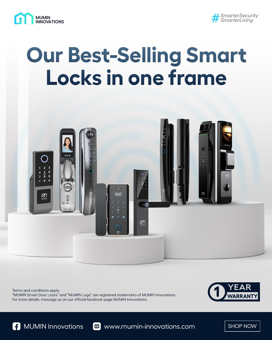 Mumin - Presenting our best-selling smart door locks, all in one frame ...