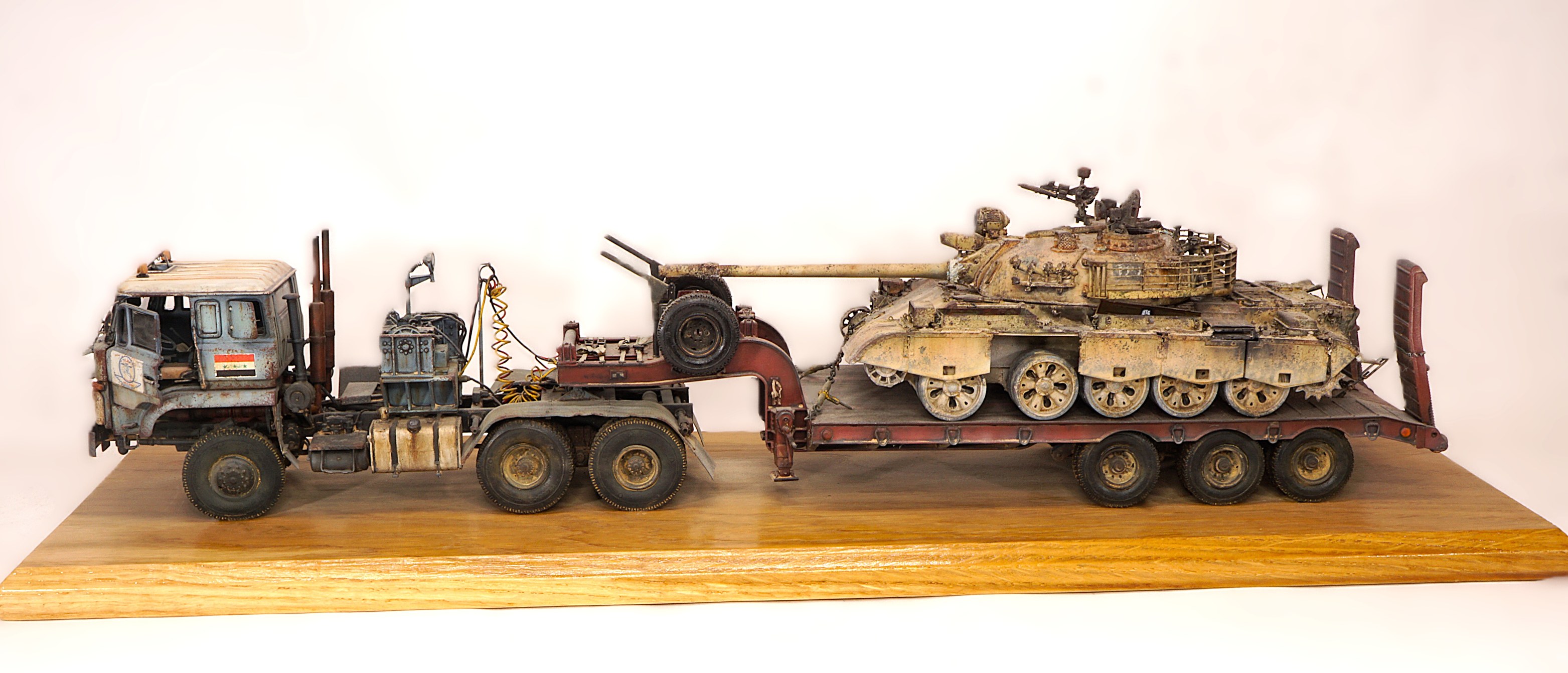 PLA 50 tons tank transport. Trumpeter 1/35