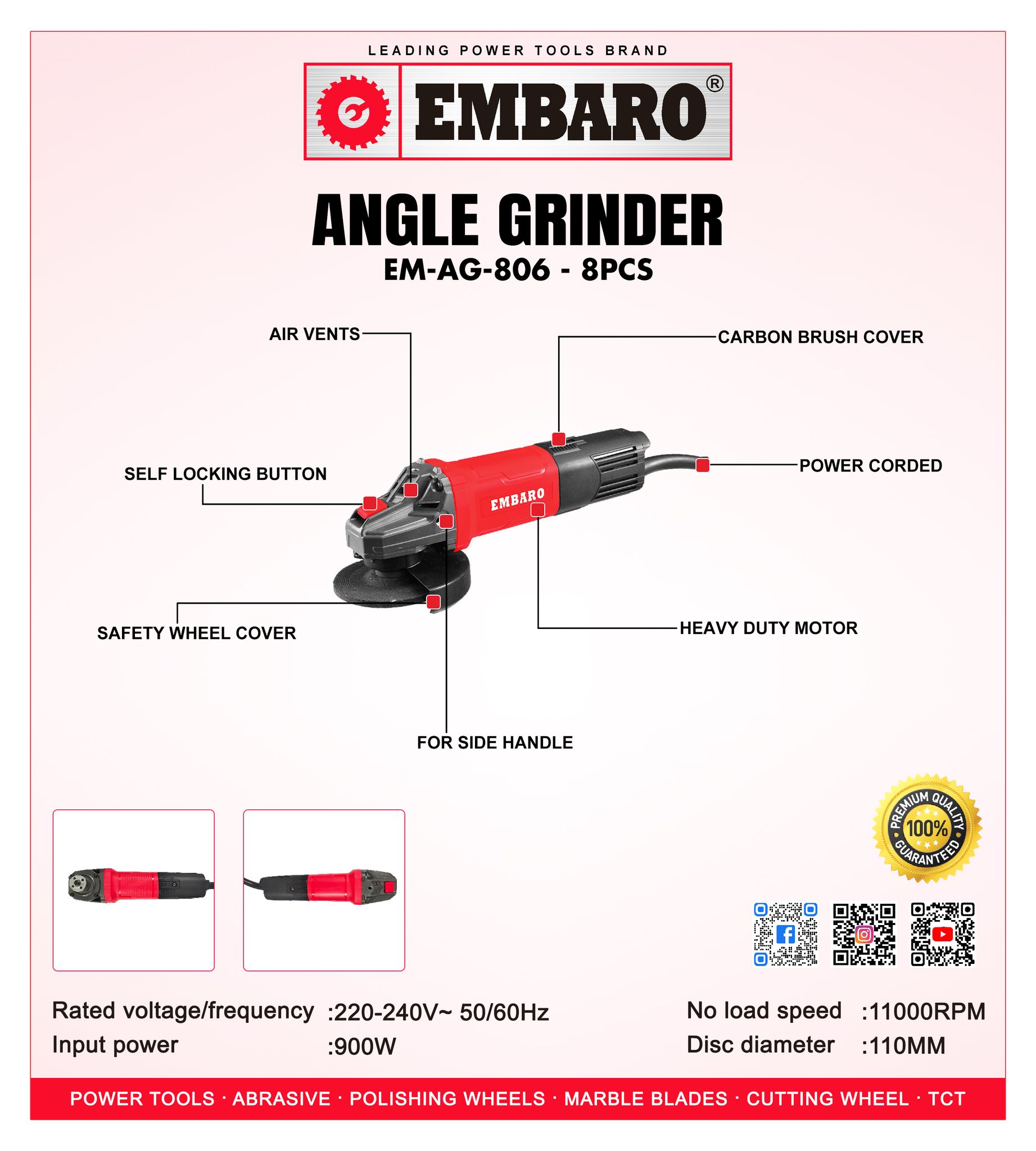 Akshaj - ⚡️EMBARO⚡️ TOP QUALITY Book now Use the right equipment the ...