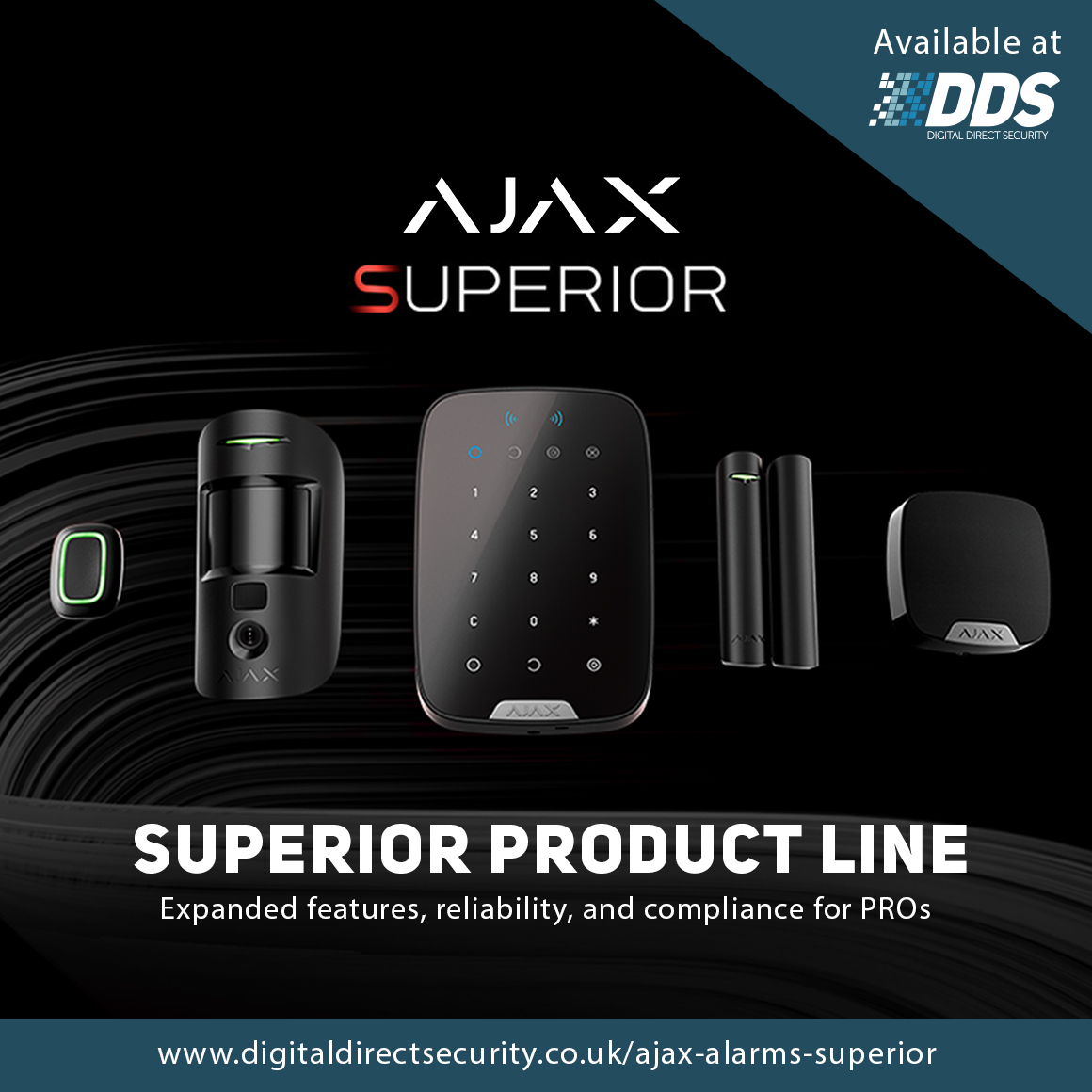 Introducing the Ajax... - DDS CCTV - Digital Direct Security
