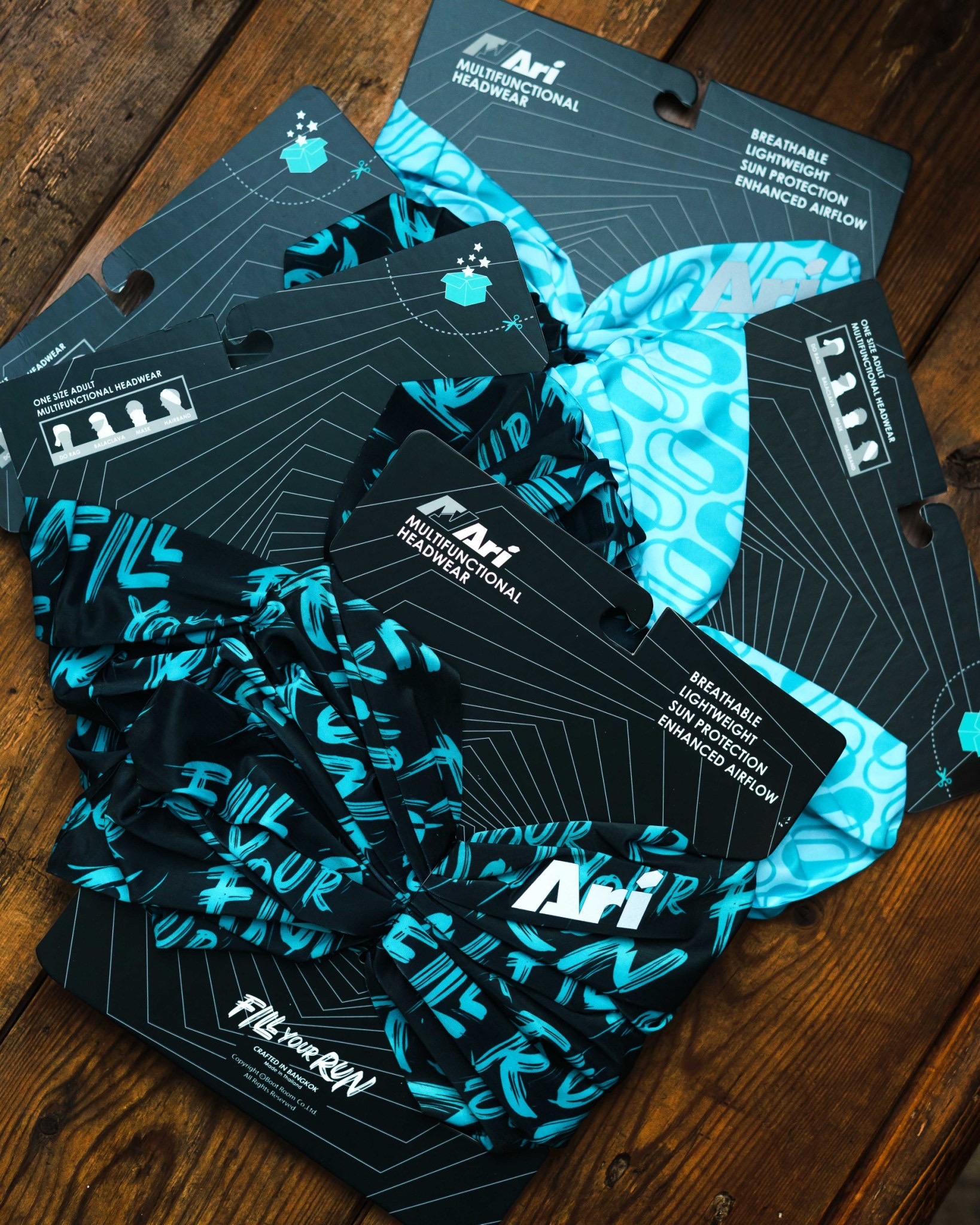 Ari Running - ผ้า Buff Multifunctional Headwear ขนาด 23.5... | Facebook