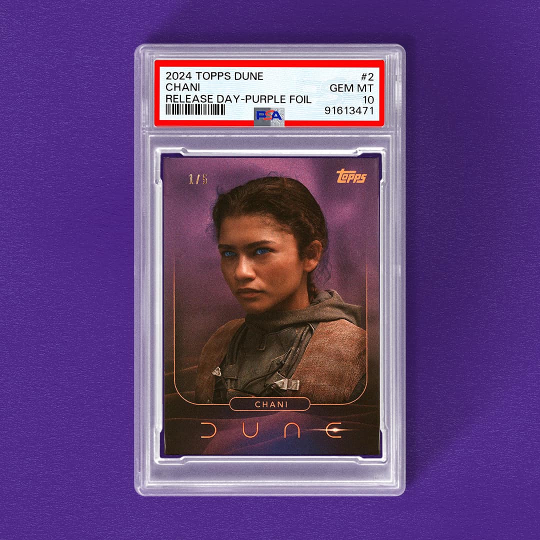 𝙅𝙐𝙎𝙏 𝙂𝙍𝘼𝘿𝙀𝘿 💎 From Arrakis, now to a PSA holder with a