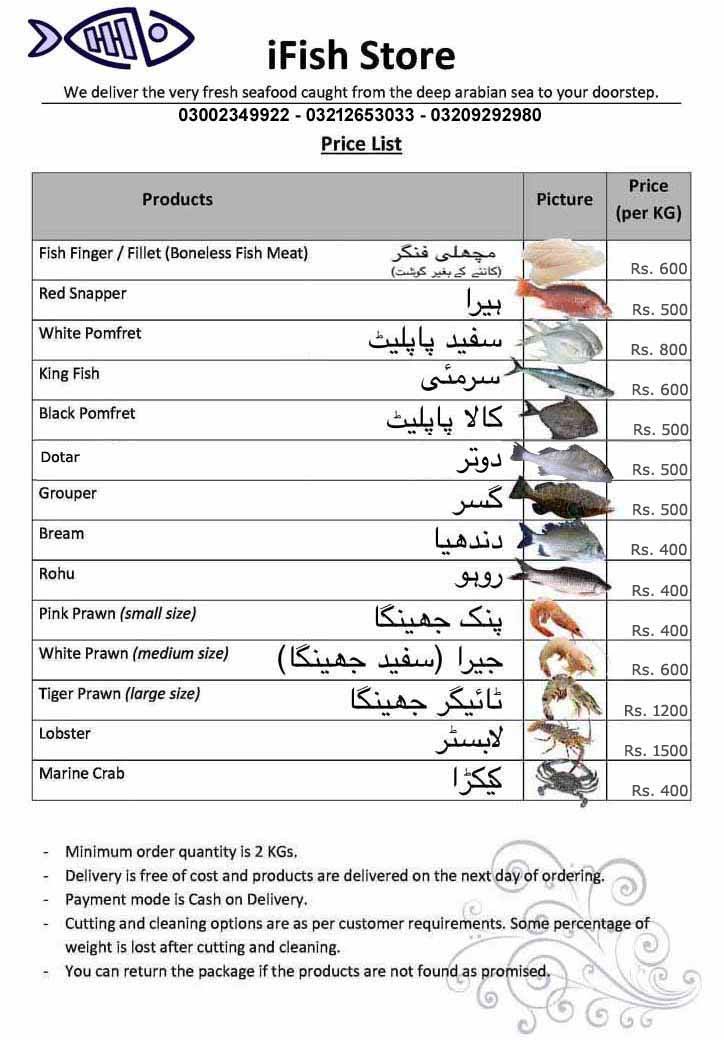 iFish Store | Karachi