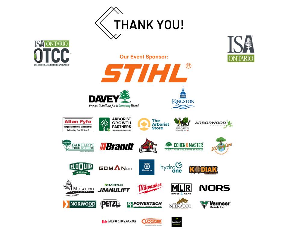 Ontario Tree Climbing Championship | Milton ON