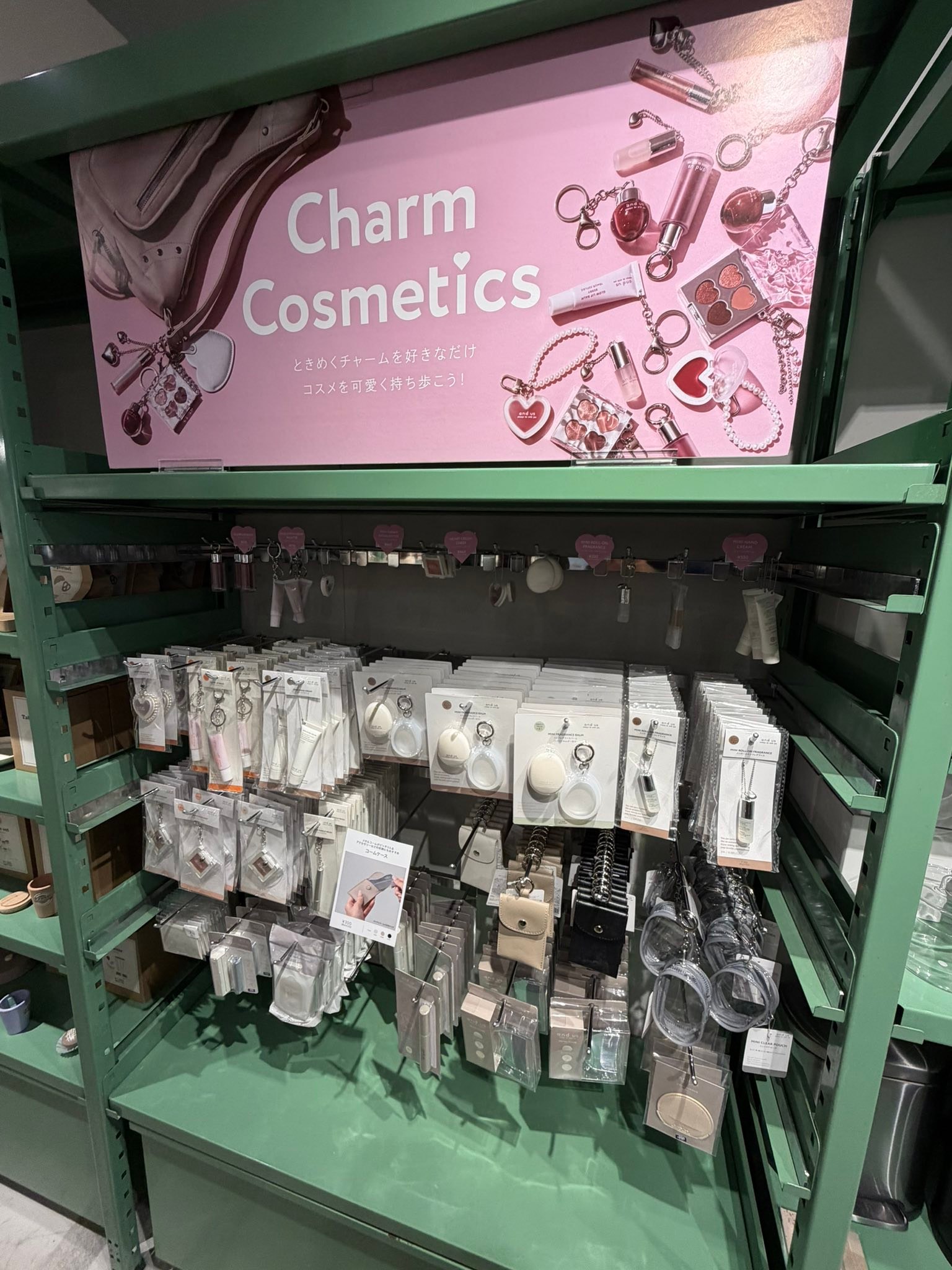 All of these are #cosmetics #bagcharms #keychain from #3coins  display picture 1