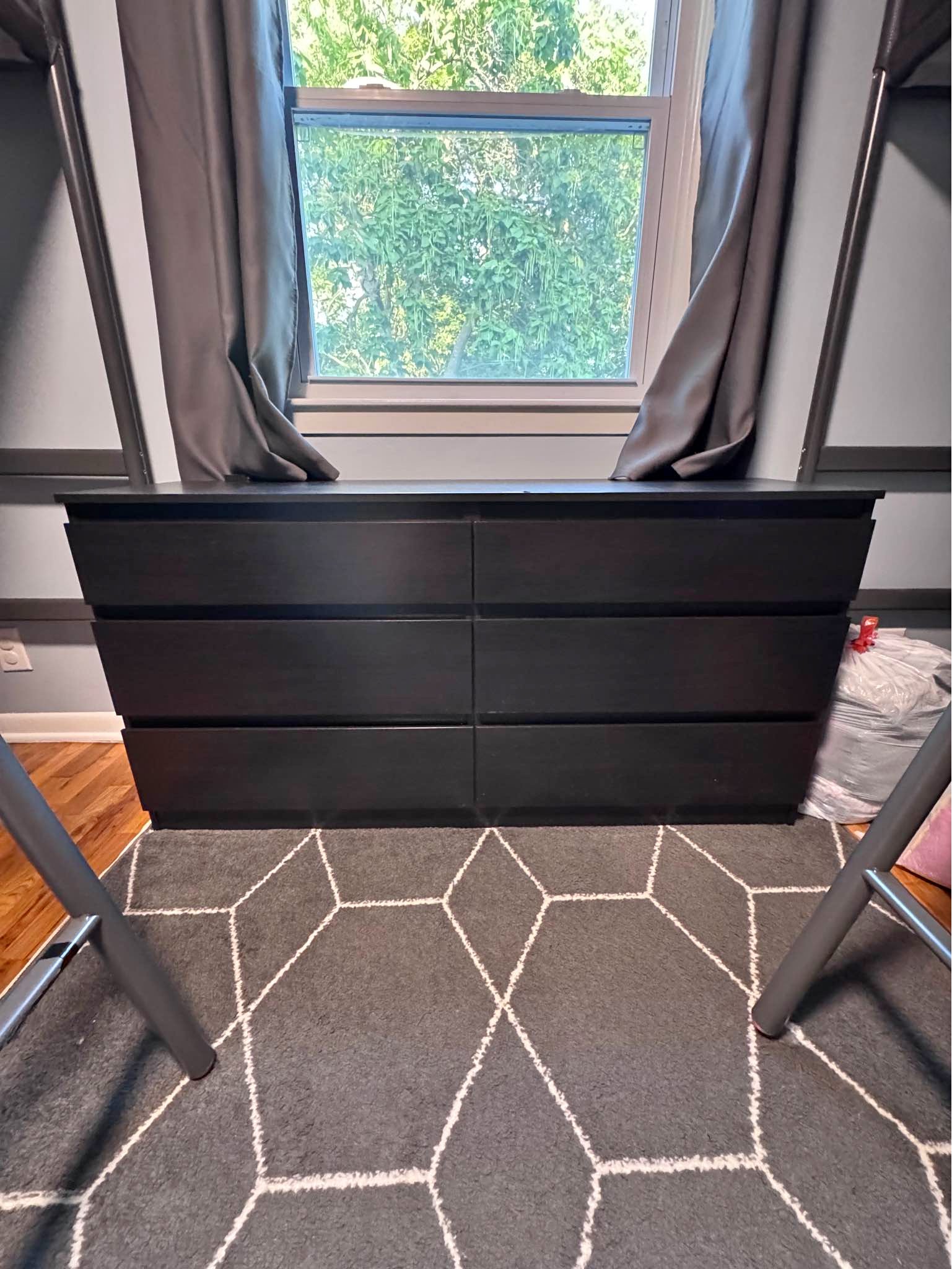 kullen 6 drawer dresser black brown Chest of drawers, black-brown, 140x72 cm – 30.91 Product Weight (lbs.) IKEA KULLEN 6 Drawer Dresser