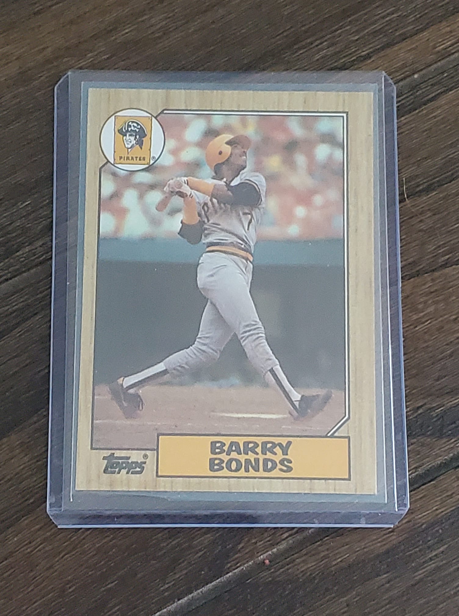 What is the average value of a 1987 Topps Tiffany Barry Bonds PSA 