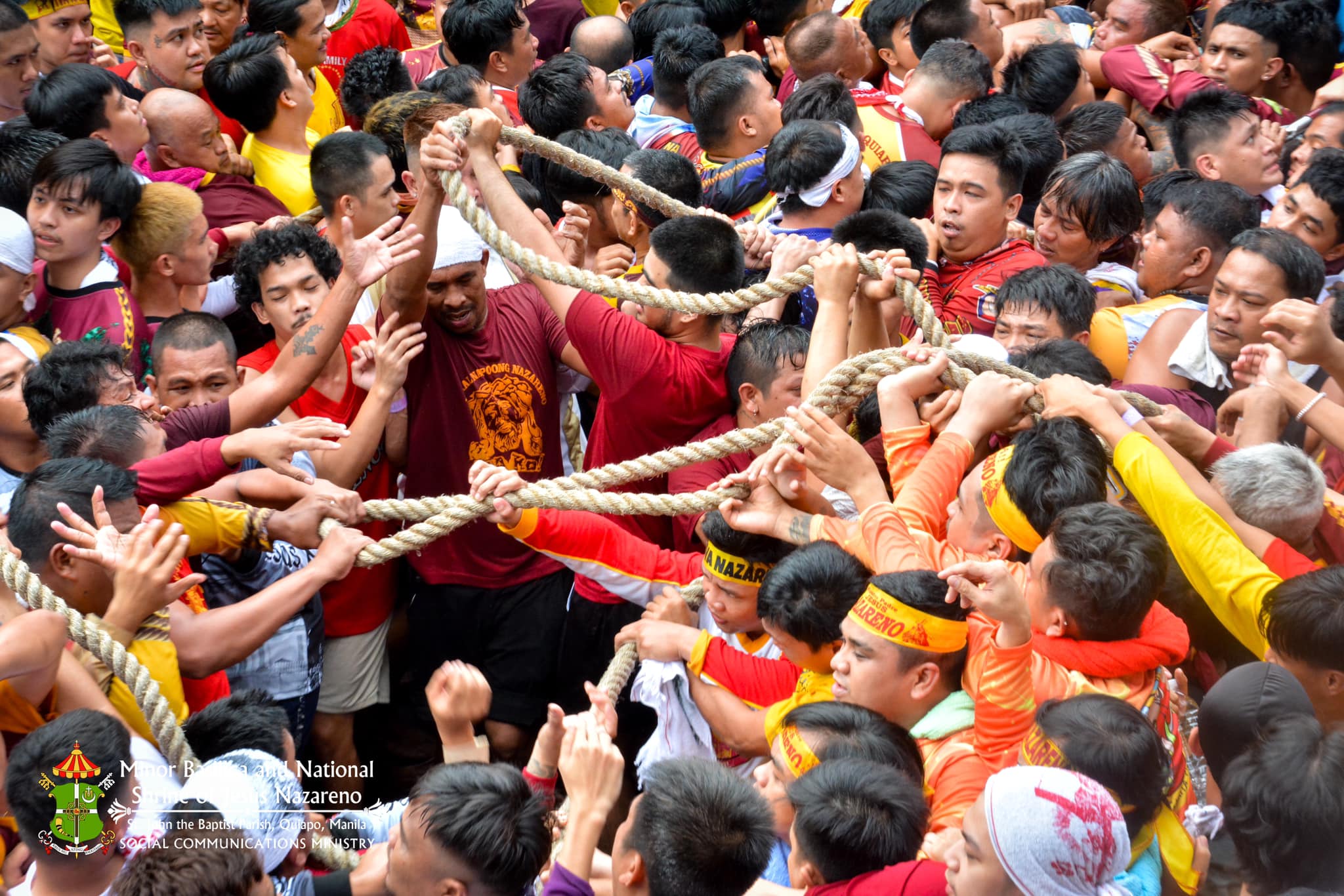 Rappler - Catholic devotees follow the image of the Black Nazarene as ...