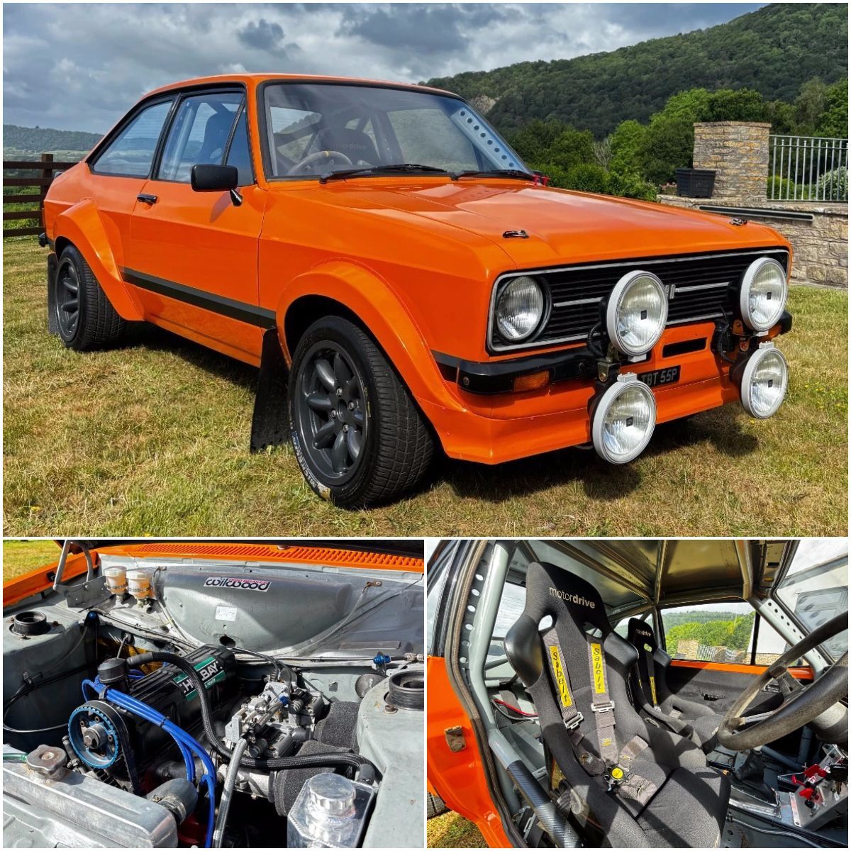 Mk1 - Mk2 Ford Escort Group 4 Rally Car - 2L Pinto Details here: https ...