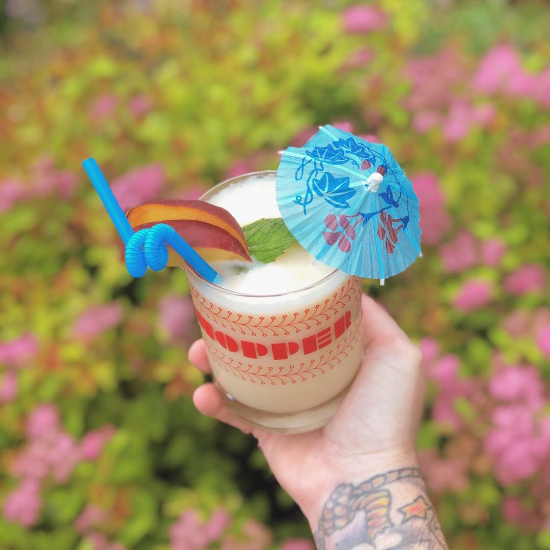 C H O P P E R - 🌴FROZEN PEACH COLADA! [ TThe Peach Truckpeaches 🍑 ...