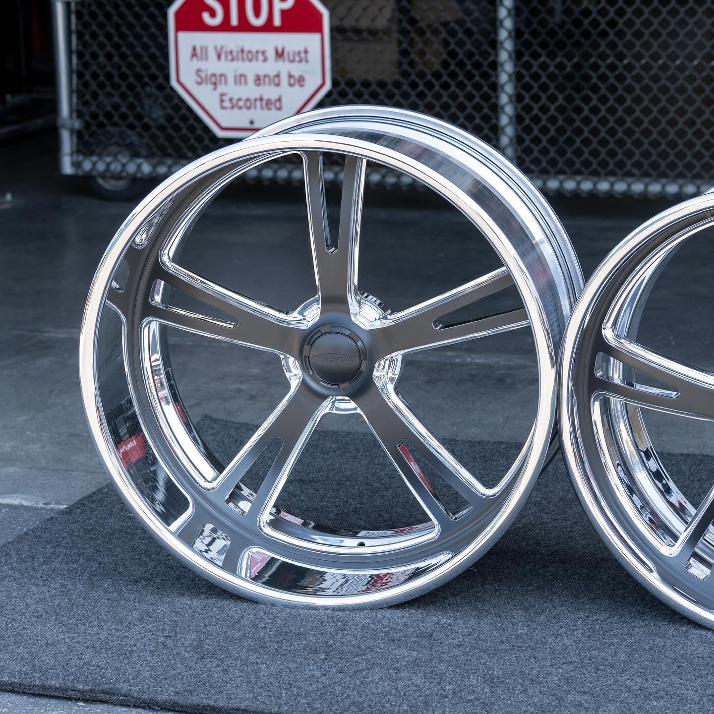 Schott Wheels - Big MOD 5 Cover-Loc wheels about to roll...