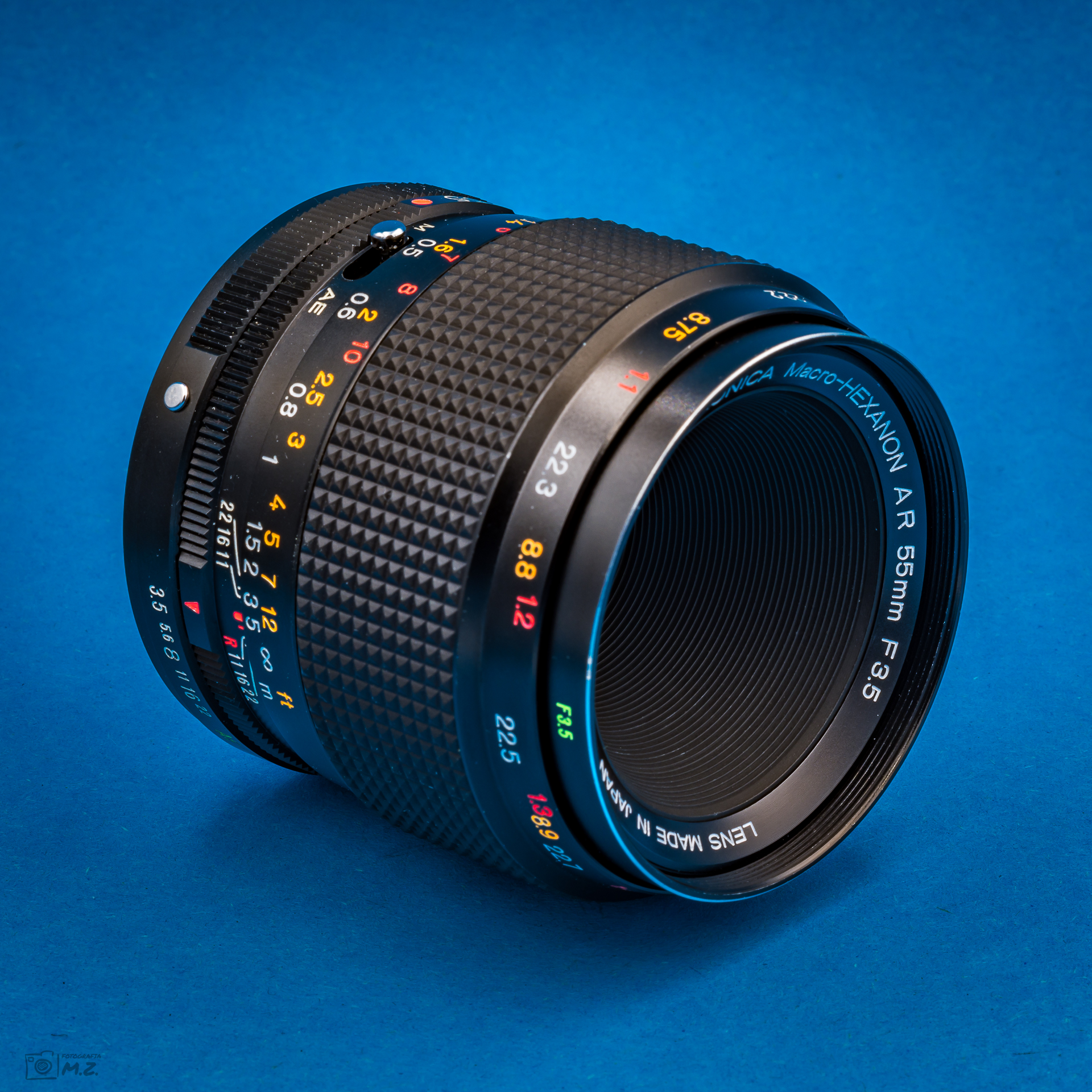 Leitz Leicina macro Cinegon 10mm F1,8. It's a S8mm lens on