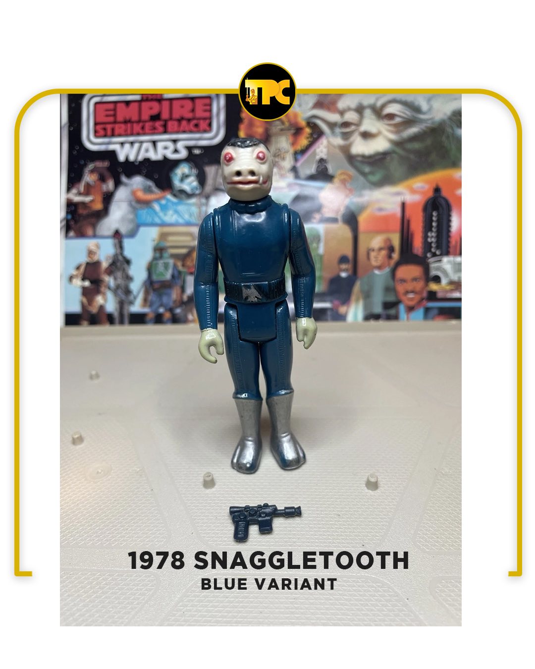 1978 Blue Snaggletooth Star Wars action figure