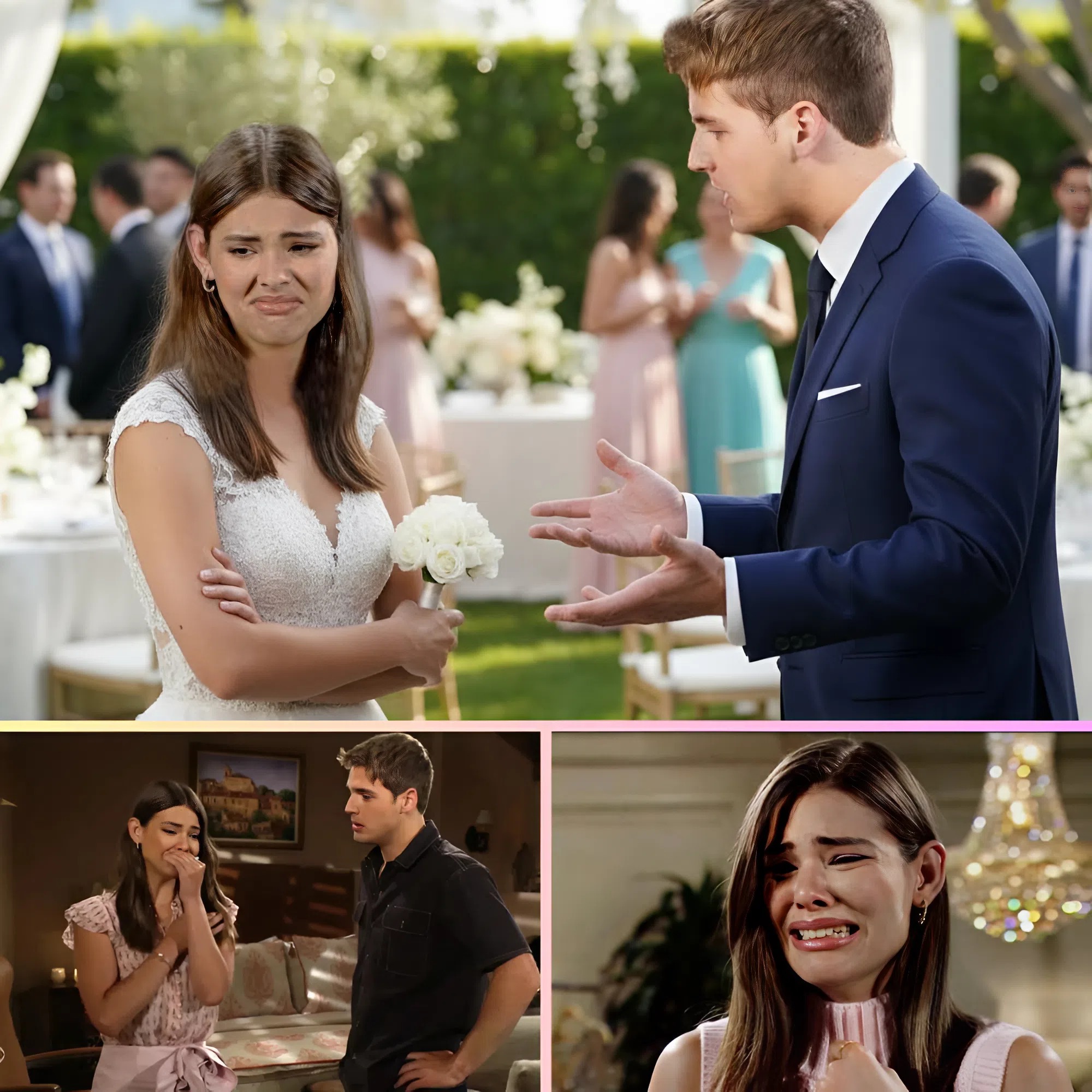 Bold - WEDDING FROM HELL?! Electra flees the altar in tears — what
