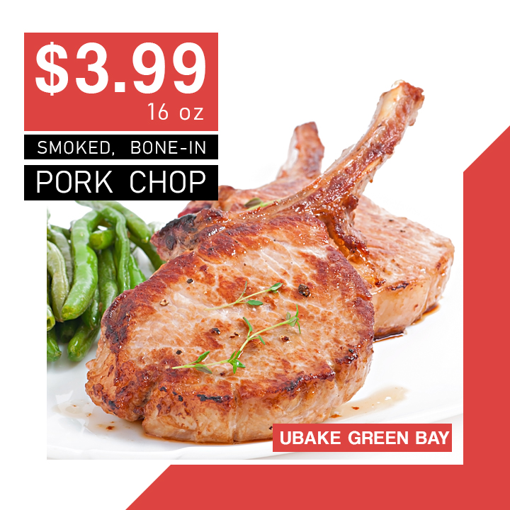 UBake Green Bay - NEW! ⚠️ UBake has pork chops! Get a 16...