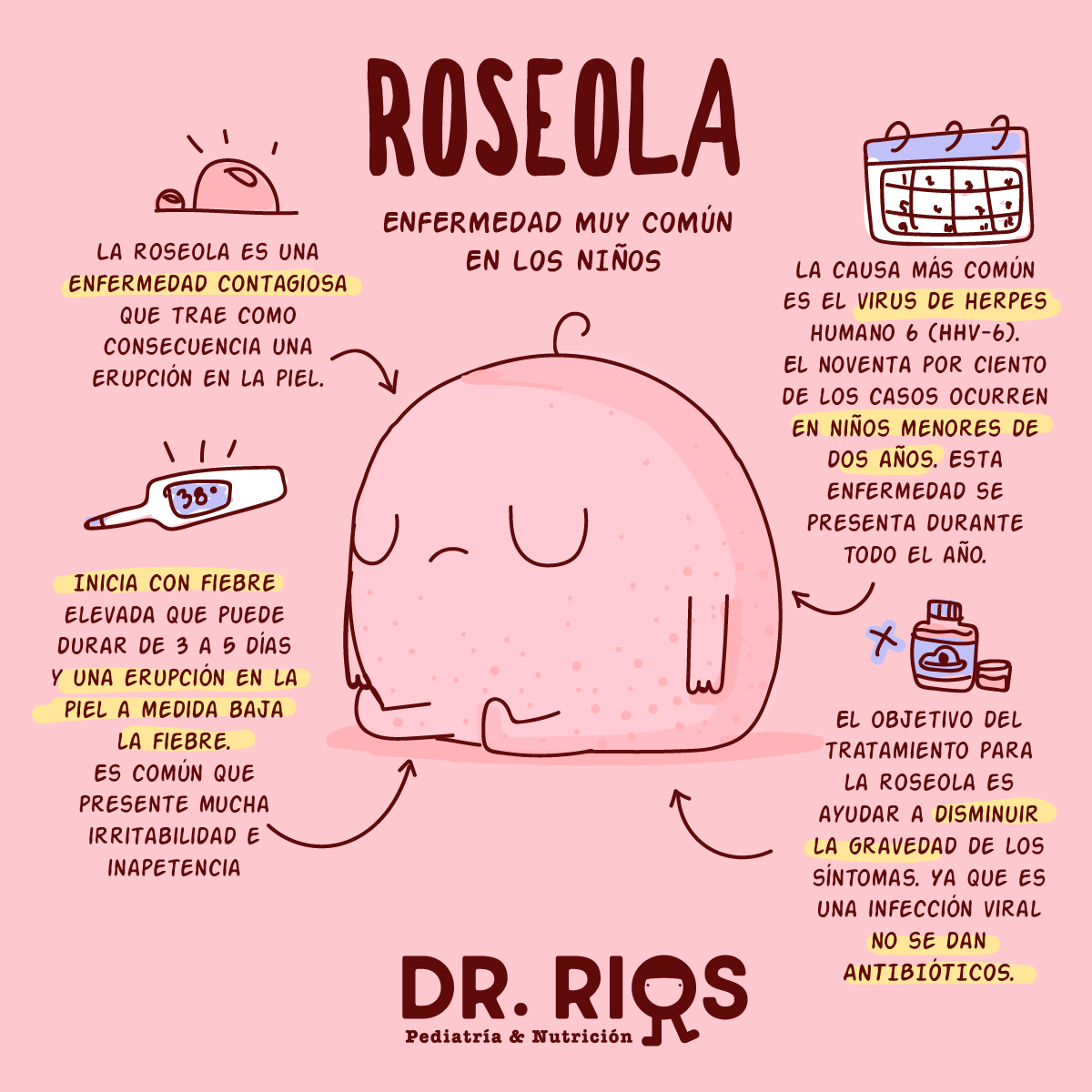 Dr. Alejandro Rios. Pediatría y Nutrición - ROSEOLA ENFERMEDAD MUY ...