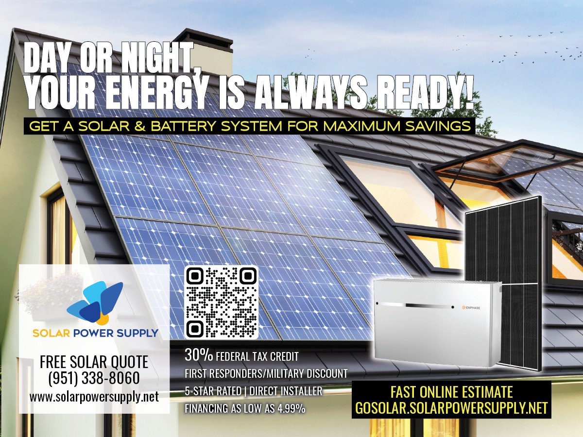 Solar Power Supply | Riverside CA
