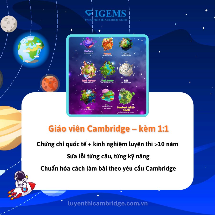 IGEMS - Phòng... - IGEMS - Phòng Luyện Thi Cambridge Online