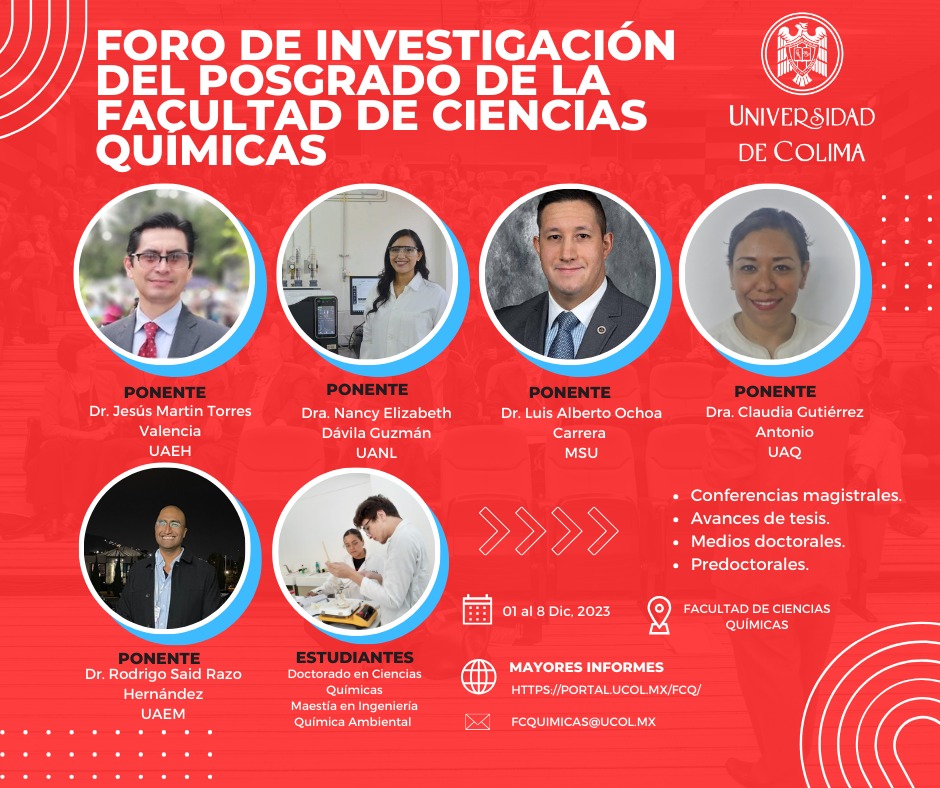 La Facultad te invita al... - Facultad de Ciencias Químicas