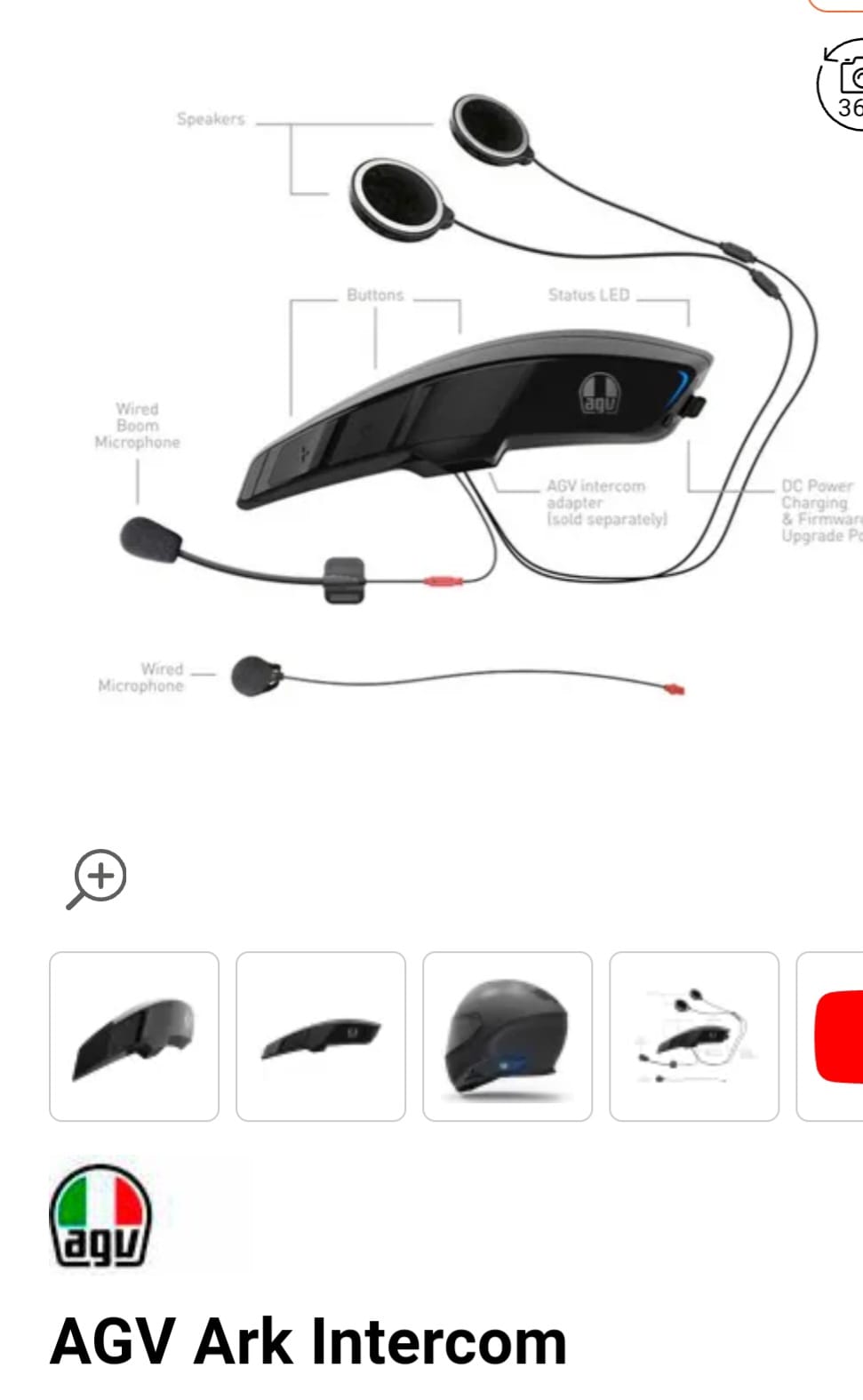 agv helmet speakers K3 SV Helmet, Matte Black / L Rear extractors are integrated into the spoiler AGV Insyde Speakers (OS)