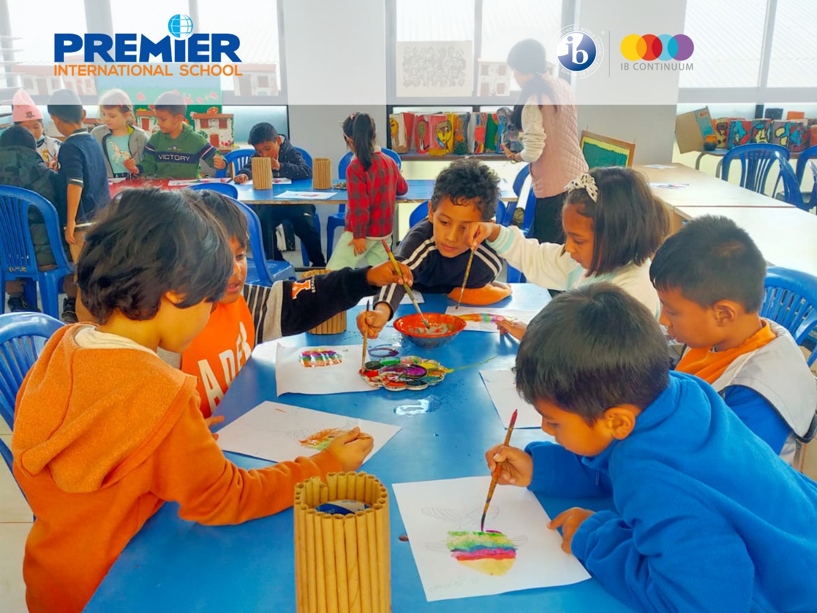 🎨🌈 Exploring... - Premier International IB Continuum School